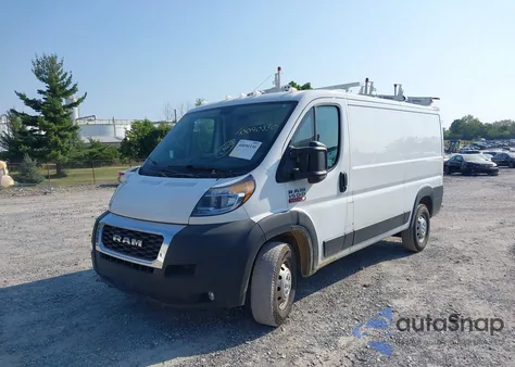 2021 Ram Promaster 1500 Low Roof 136 Wb z USA, uszkodzony, nr VIN 3C6LRVAG4ME553606